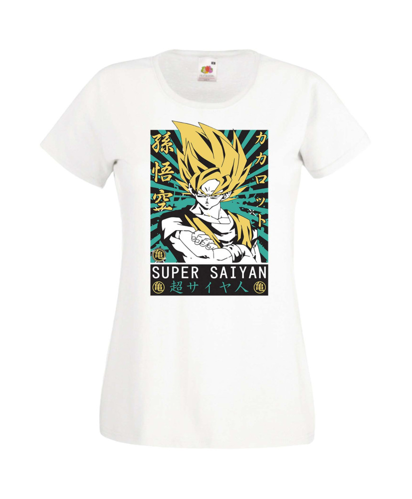 Дамска Тениска Anime Manga Dragon Ball Z 15