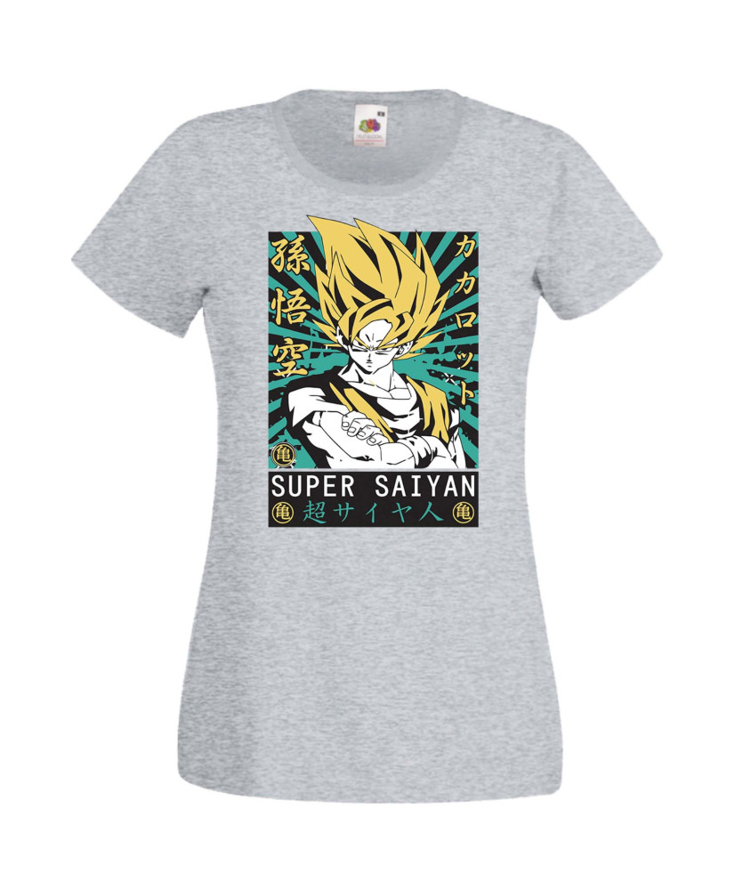 Дамска Тениска Anime Manga Dragon Ball Z 15
