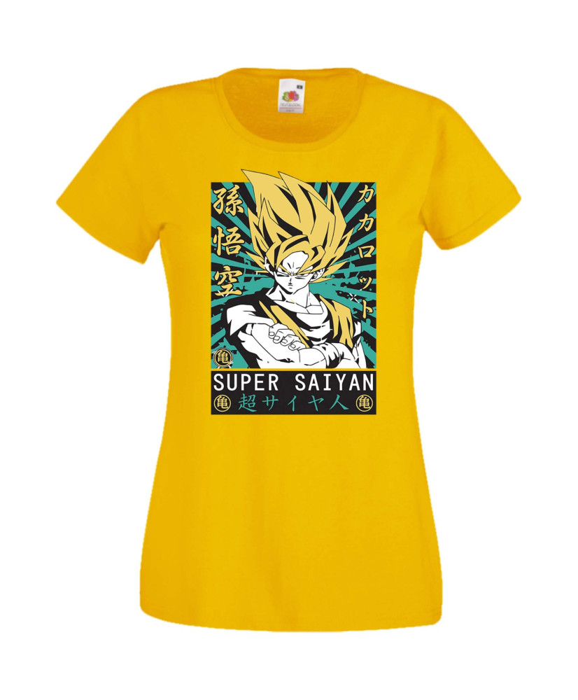 Дамска Тениска Anime Manga Dragon Ball Z 15