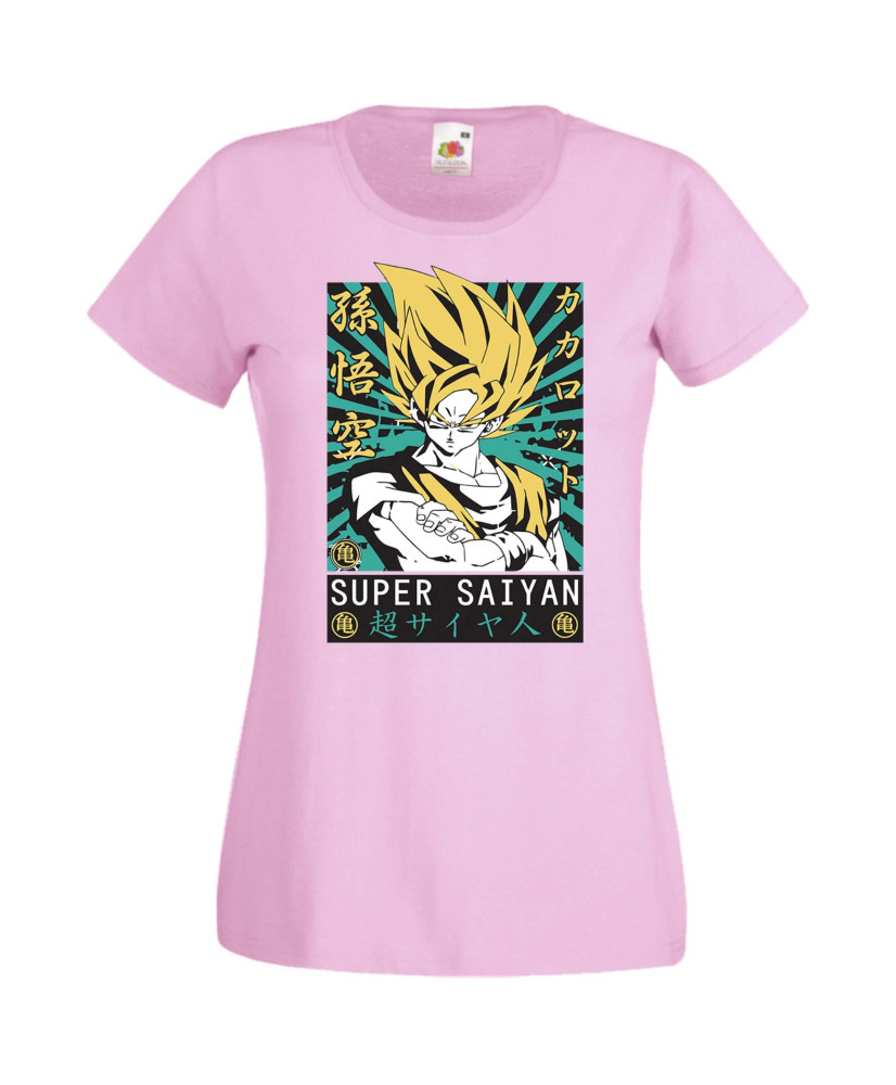 Дамска Тениска Anime Manga Dragon Ball Z 15