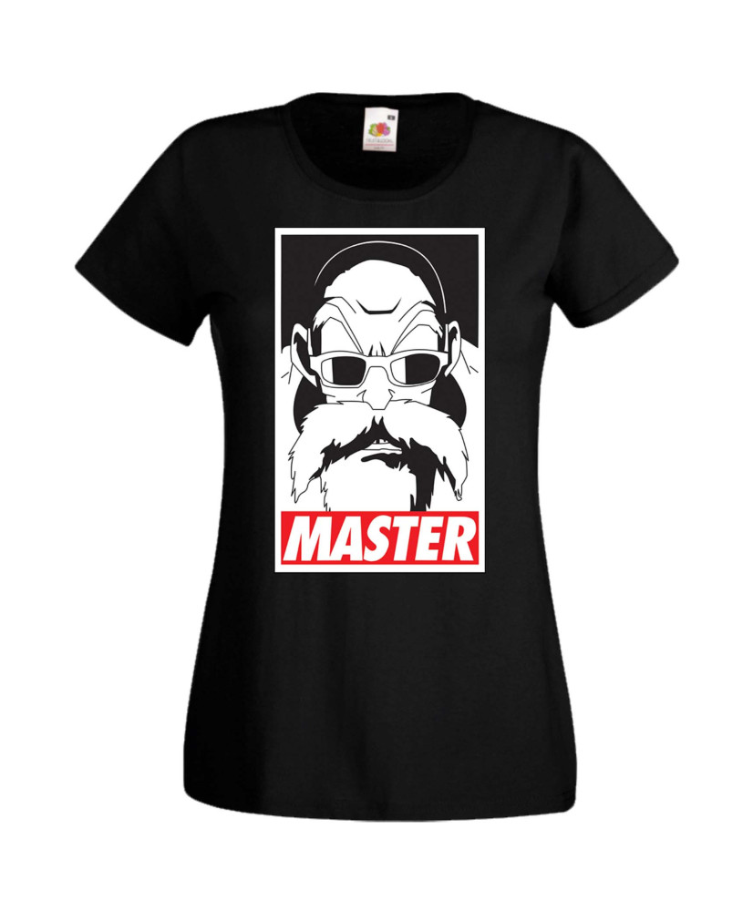 Дамска Тениска Anime Manga Dragon Ball Z Master Roshi 01