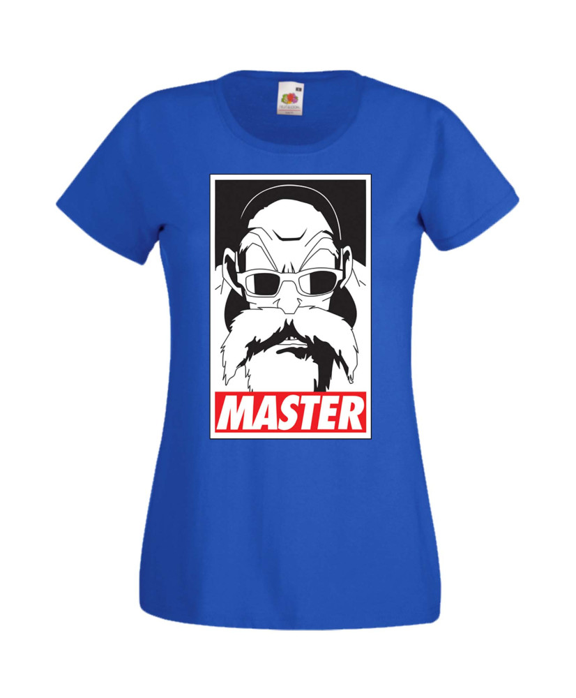 Дамска Тениска Anime Manga Dragon Ball Z Master Roshi 01