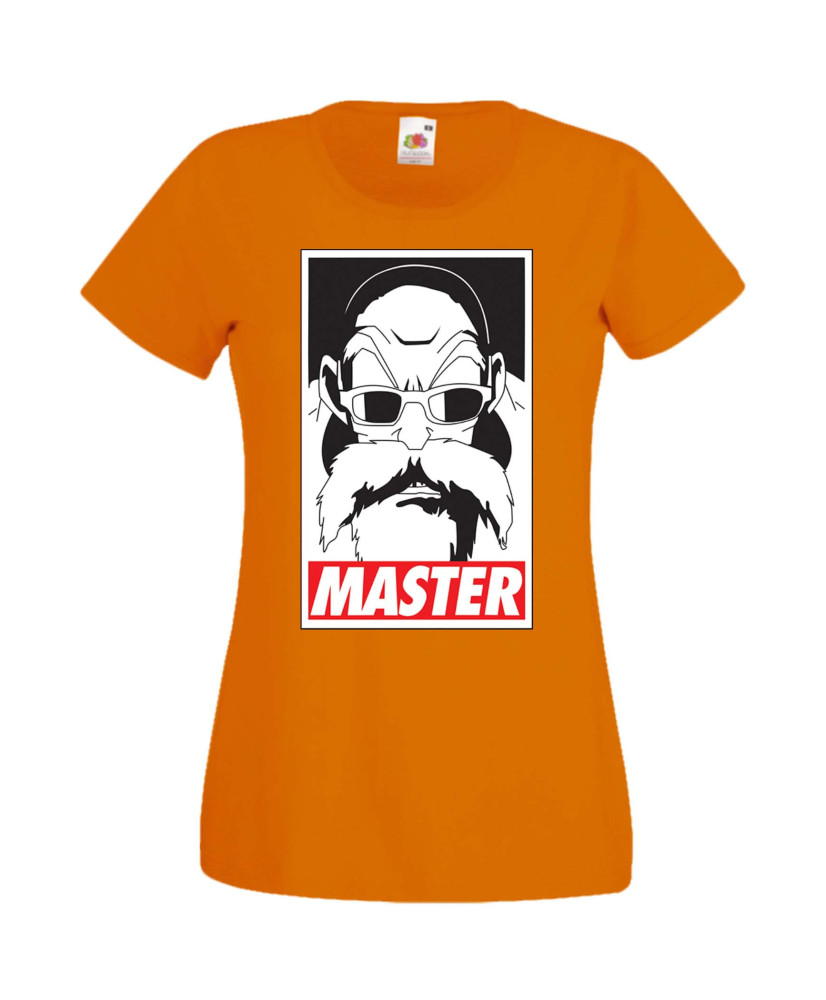 Дамска Тениска Anime Manga Dragon Ball Z Master Roshi 01