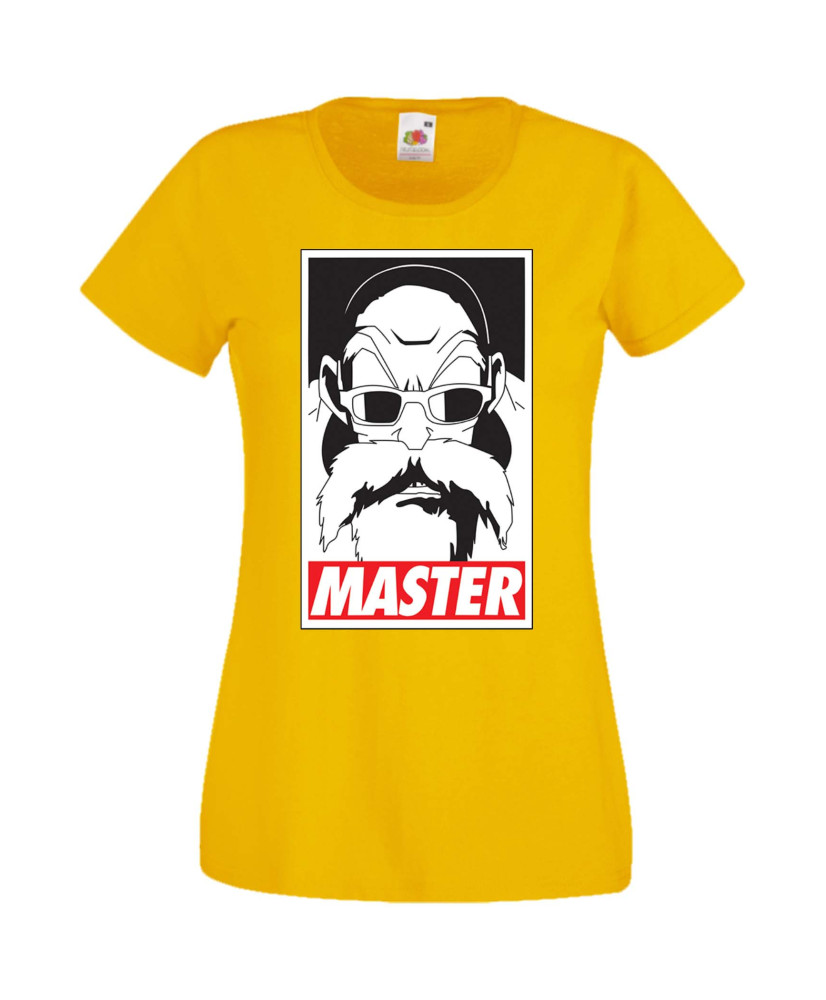 Дамска Тениска Anime Manga Dragon Ball Z Master Roshi 01