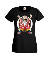 Дамска Тениска Anime Manga Dragon Ball Z Master Roshi 02