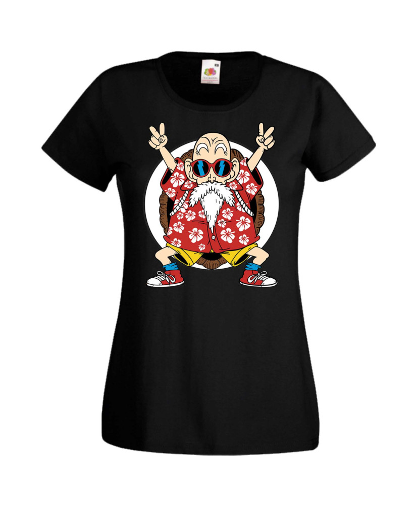 Дамска Тениска Anime Manga Dragon Ball Z Master Roshi 02