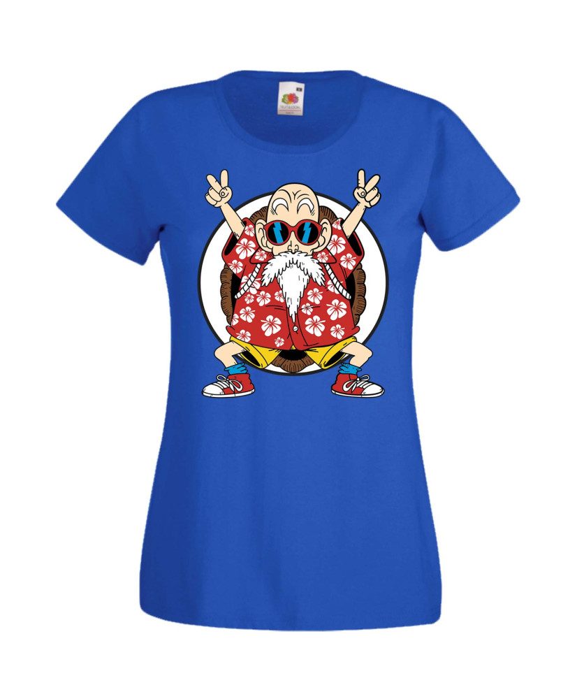 Дамска Тениска Anime Manga Dragon Ball Z Master Roshi 02