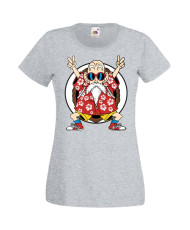 Дамска Тениска Anime Manga Dragon Ball Z Master Roshi 02
