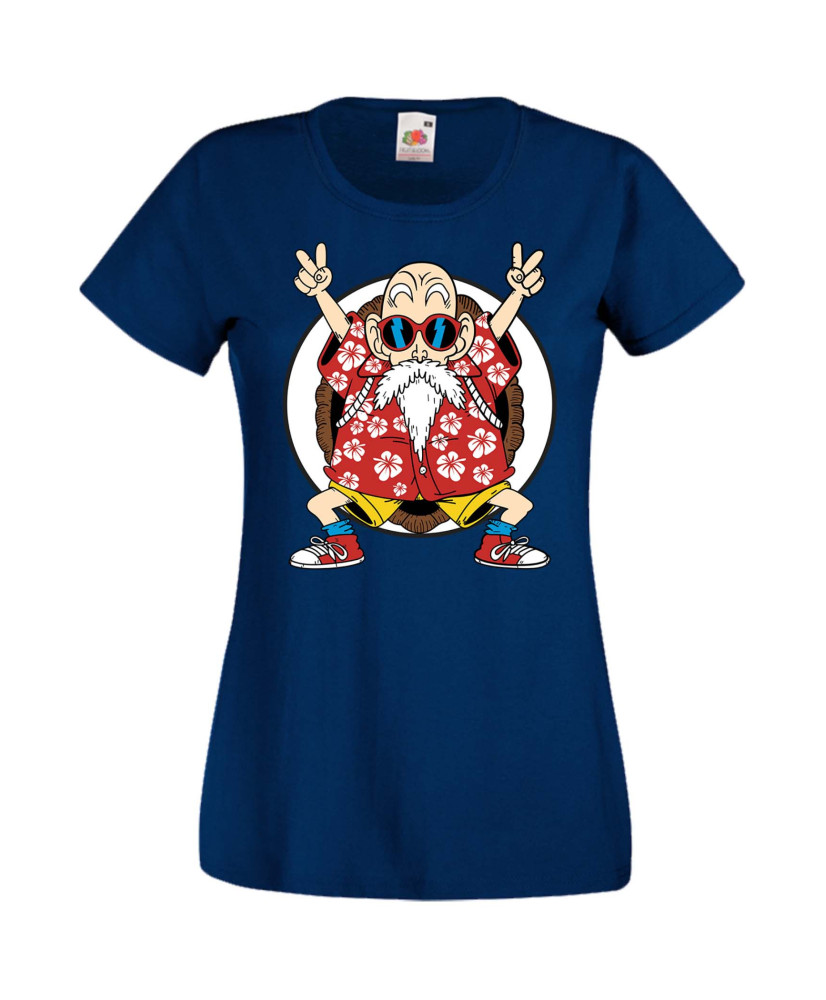 Дамска Тениска Anime Manga Dragon Ball Z Master Roshi 02