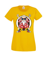 Дамска Тениска Anime Manga Dragon Ball Z Master Roshi 02