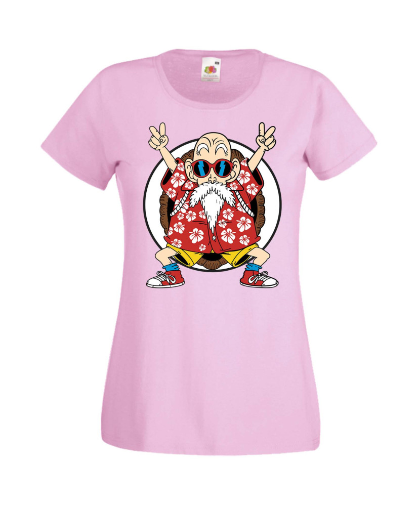 Дамска Тениска Anime Manga Dragon Ball Z Master Roshi 02