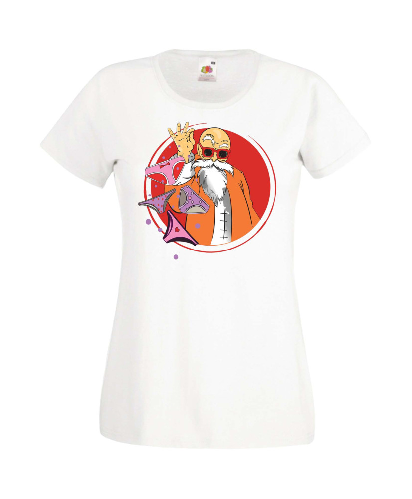 Дамска Тениска Anime Manga Dragon Ball Z Master Roshi 03