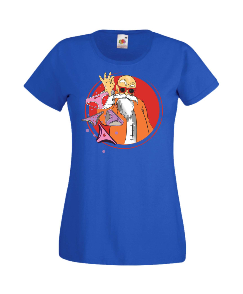 Дамска Тениска Anime Manga Dragon Ball Z Master Roshi 03