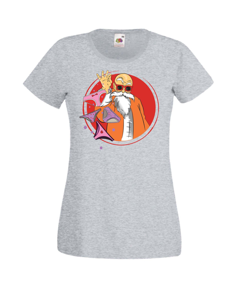 Дамска Тениска Anime Manga Dragon Ball Z Master Roshi 03