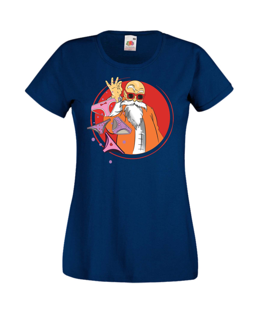 Дамска Тениска Anime Manga Dragon Ball Z Master Roshi 03
