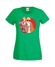 Дамска Тениска Anime Manga Dragon Ball Z Master Roshi 03