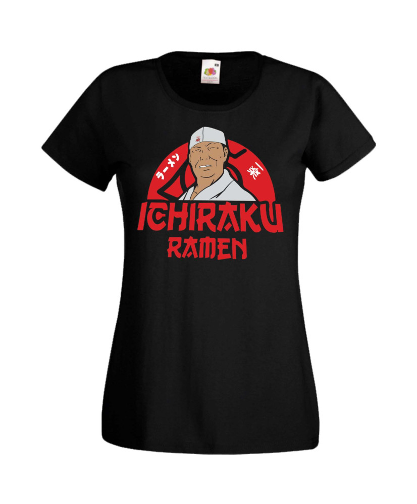 Дамска Тениска Anime Manga Naruto Ichiraku Ramen Дамска Тениска Anime Manga Naruto Ichiraku Ramen
