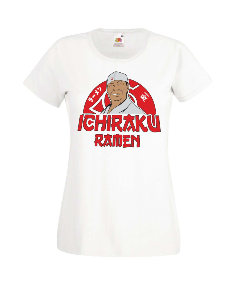 Дамска Тениска Anime Manga Naruto Ichiraku Ramen Дамска Тениска Anime Manga Naruto Ichiraku Ramen