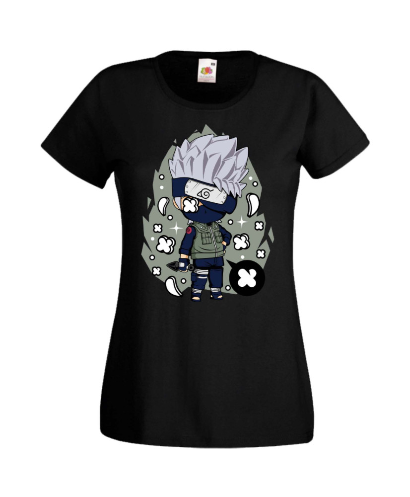 Дамска Тениска Anime Manga Naruto Kakashi 01 Дамска Тениска Anime Manga Naruto Kakashi 01