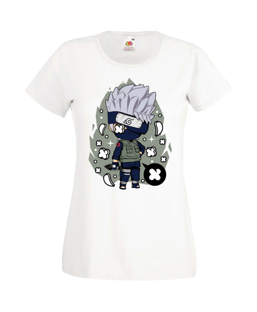 Дамска Тениска Anime Manga Naruto Kakashi 01