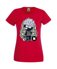 Дамска Тениска Anime Manga Naruto Kakashi 01
