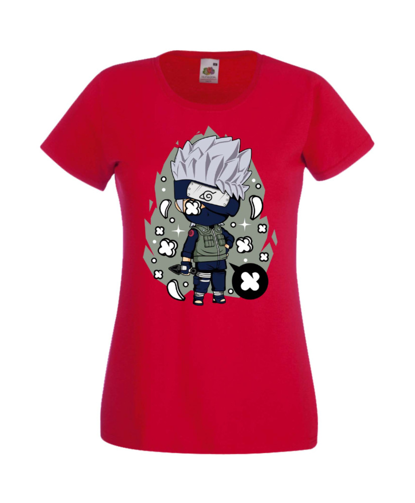 Дамска Тениска Anime Manga Naruto Kakashi 01 Дамска Тениска Anime Manga Naruto Kakashi 01