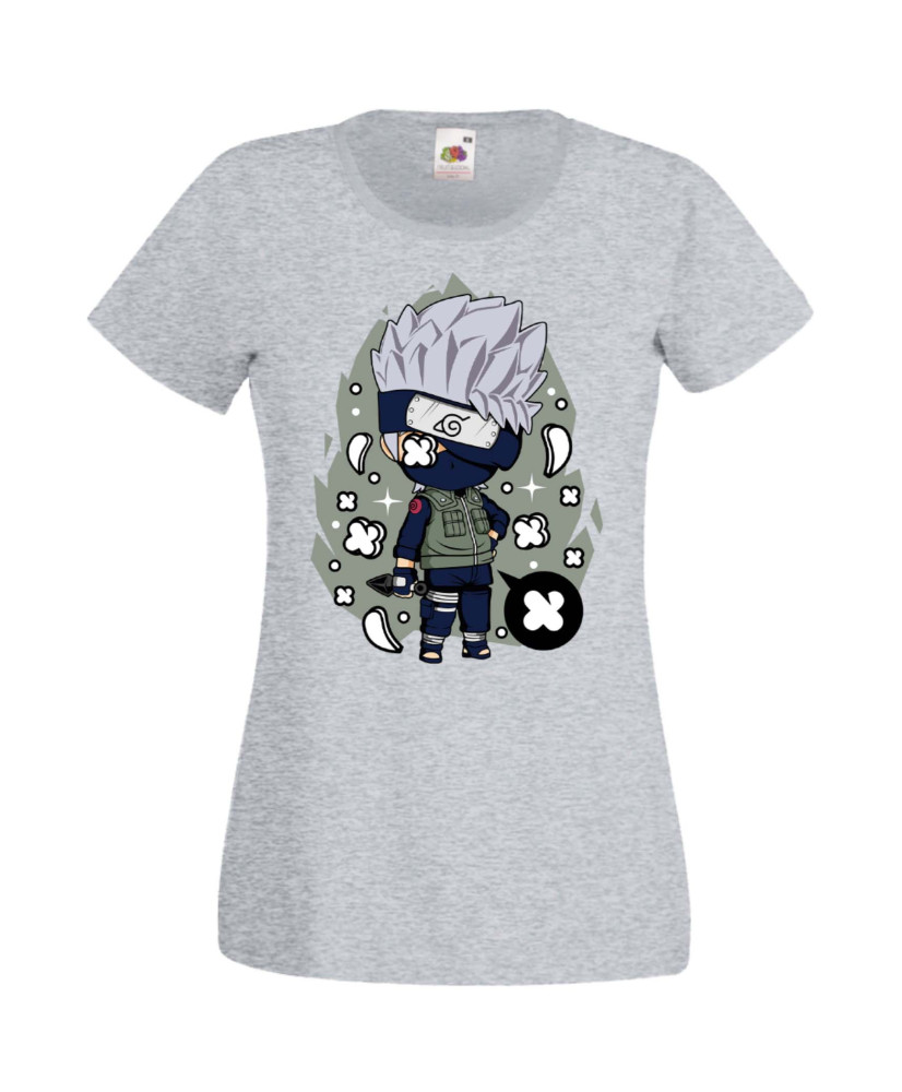 Дамска Тениска Anime Manga Naruto Kakashi 01 Дамска Тениска Anime Manga Naruto Kakashi 01