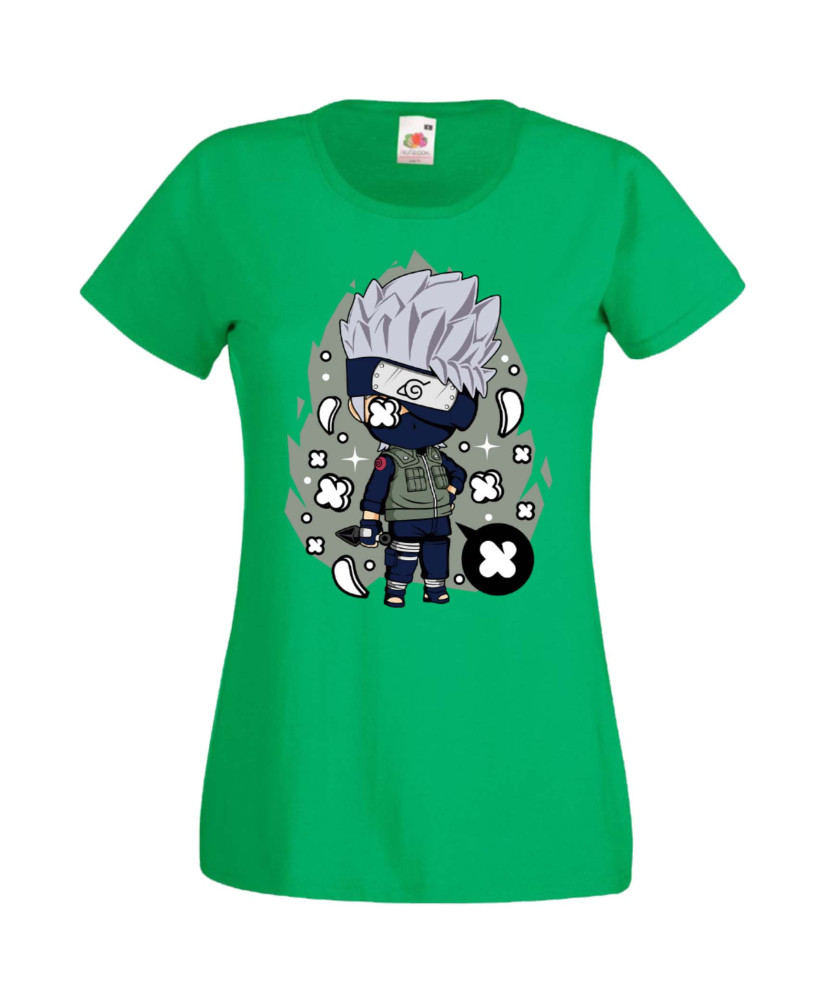 Дамска Тениска Anime Manga Naruto Kakashi 01 Дамска Тениска Anime Manga Naruto Kakashi 01
