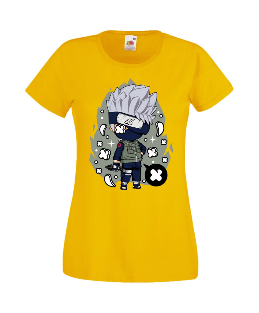 Дамска Тениска Anime Manga Naruto Kakashi 01 Дамска Тениска Anime Manga Naruto Kakashi 01