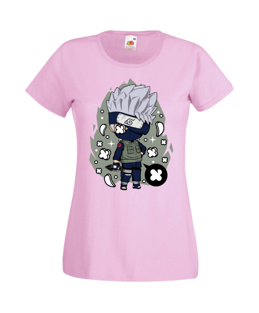 Дамска Тениска Anime Manga Naruto Kakashi 01 Дамска Тениска Anime Manga Naruto Kakashi 01