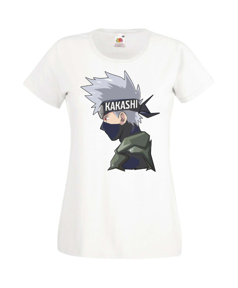 Дамска Тениска Anime Manga Naruto Kakashi 02 Дамска Тениска Anime Manga Naruto Kakashi 02