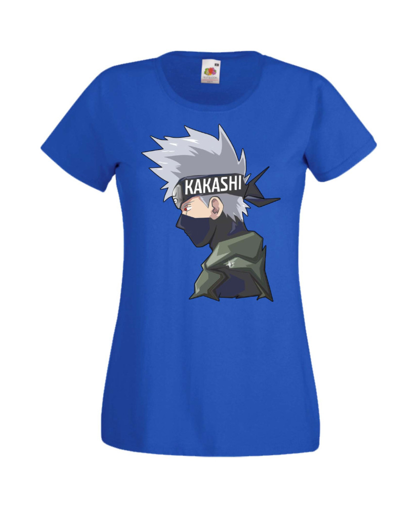 Дамска Тениска Anime Manga Naruto Kakashi 02 Дамска Тениска Anime Manga Naruto Kakashi 02
