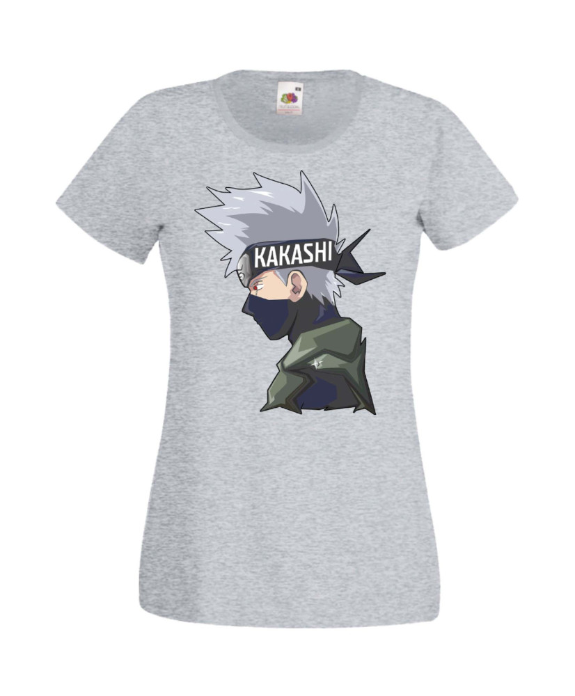 Дамска Тениска Anime Manga Naruto Kakashi 02 Дамска Тениска Anime Manga Naruto Kakashi 02