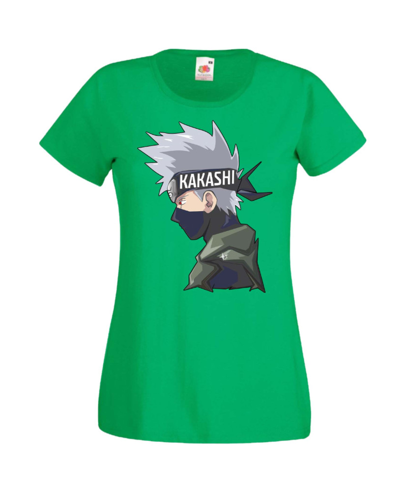 Дамска Тениска Anime Manga Naruto Kakashi 02 Дамска Тениска Anime Manga Naruto Kakashi 02
