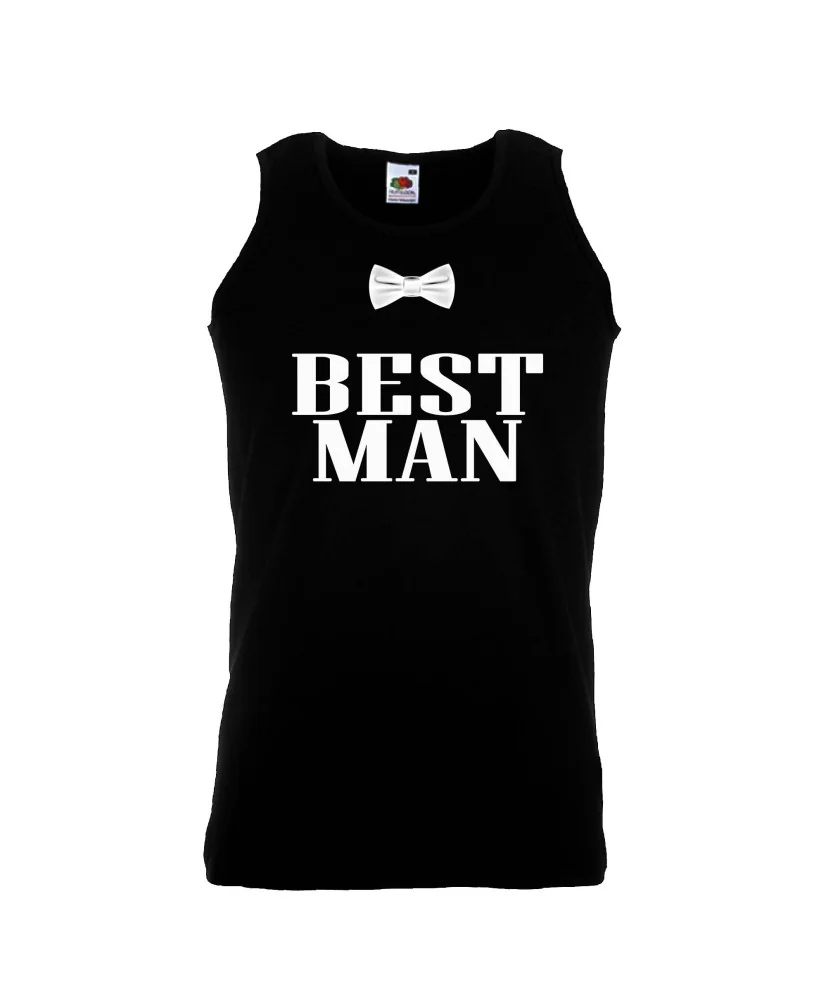 Мъжки потник за ергенско парти BEST MAN BOWTIE