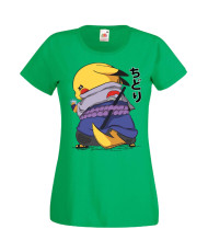 Дамска Тениска Anime Manga Naruto Pikachu Sasuke