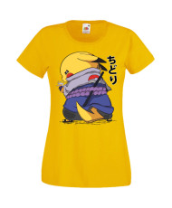 Дамска Тениска Anime Manga Naruto Pikachu Sasuke
