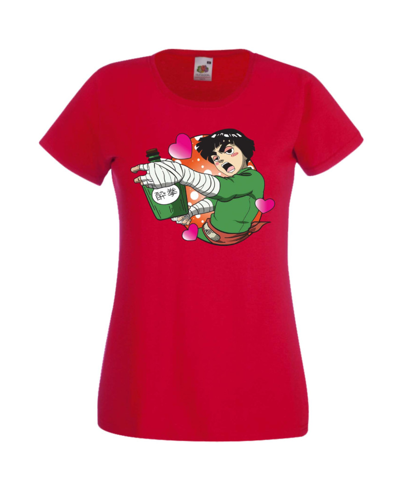 Дамска Тениска Anime Manga Naruto Rock Lee