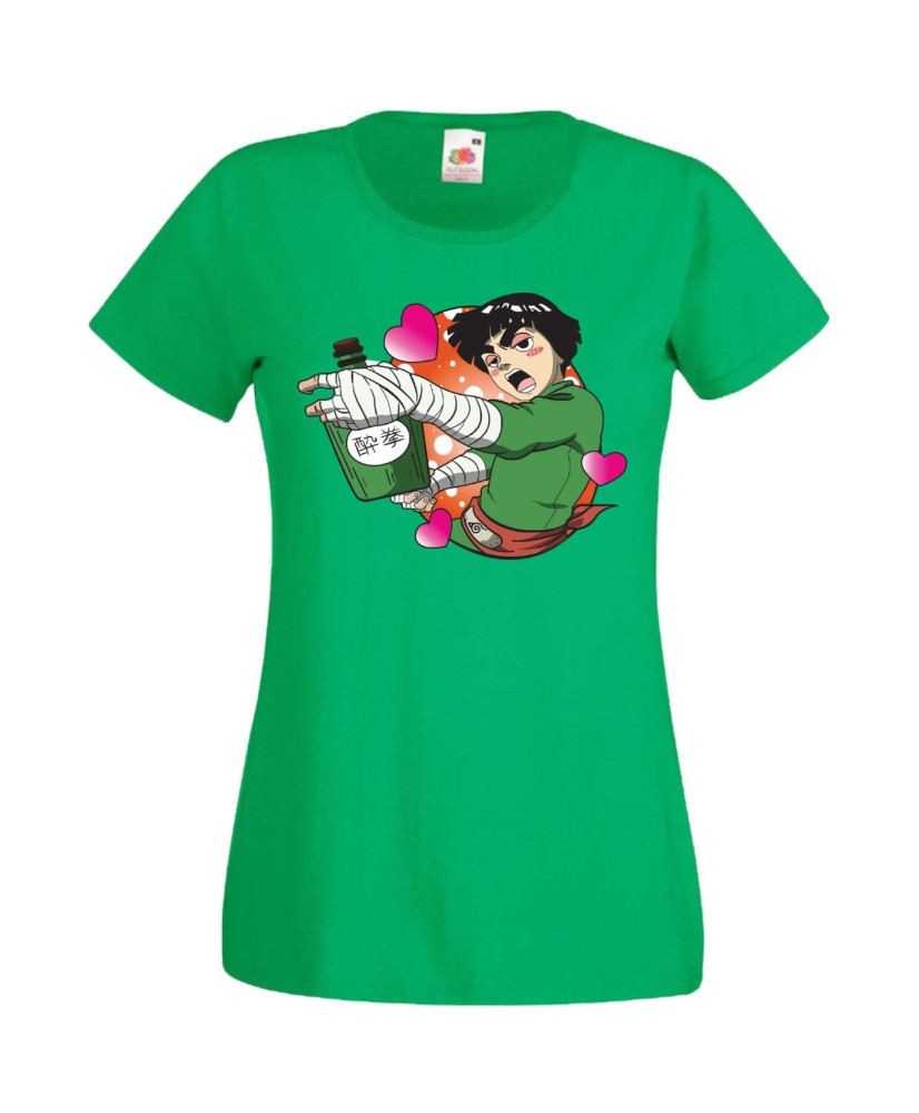 Дамска Тениска Anime Manga Naruto Rock Lee