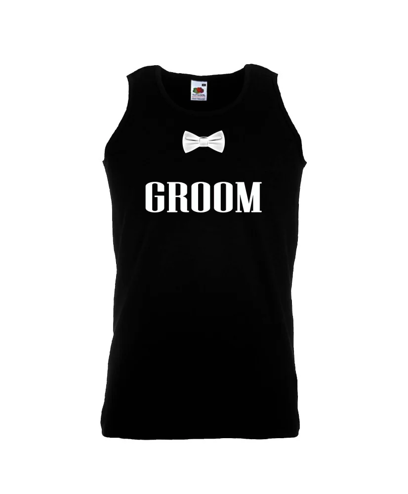 Мъжки потник за ергенско парти GROOM BOWTIE