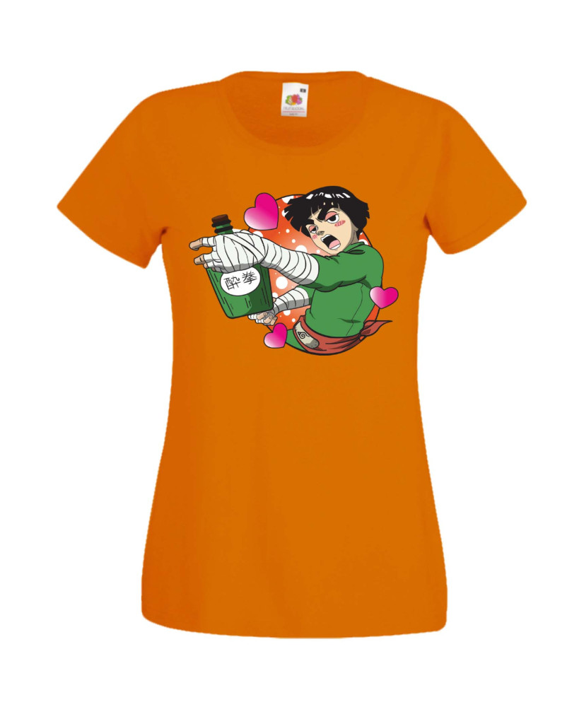 Дамска Тениска Anime Manga Naruto Rock Lee