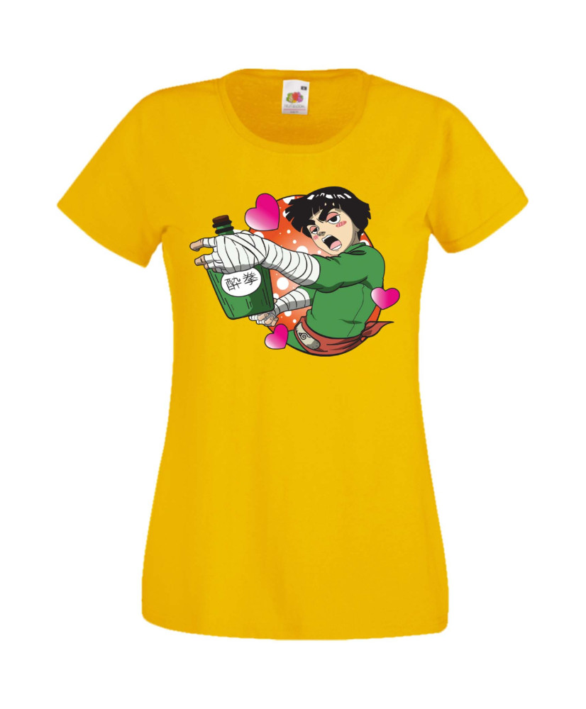 Дамска Тениска Anime Manga Naruto Rock Lee