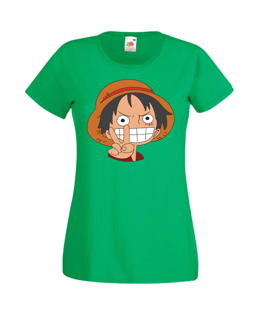 Дамска Тениска Anime Manga One Piece 03 Дамска Тениска Anime Manga One Piece 03