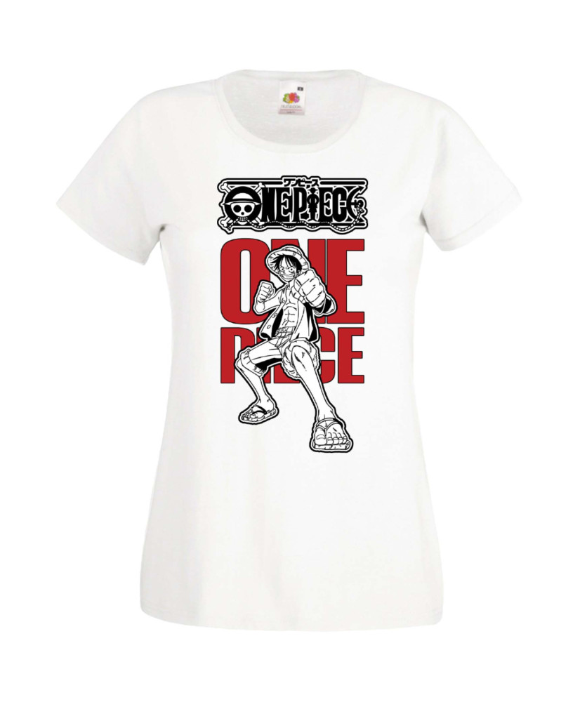 Дамска Тениска Anime Manga One Piece 04 Дамска Тениска Anime Manga One Piece 04