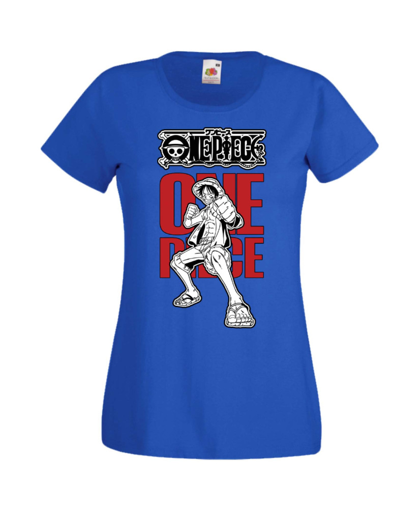 Дамска Тениска Anime Manga One Piece 04 Дамска Тениска Anime Manga One Piece 04