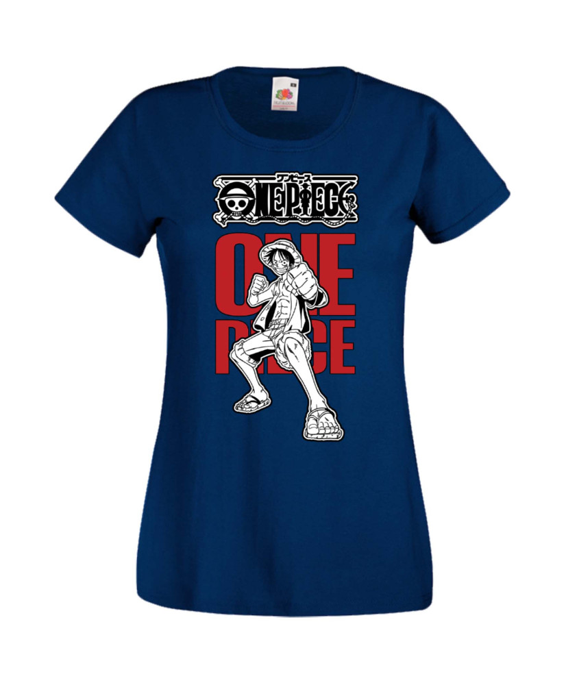 Дамска Тениска Anime Manga One Piece 04 Дамска Тениска Anime Manga One Piece 04
