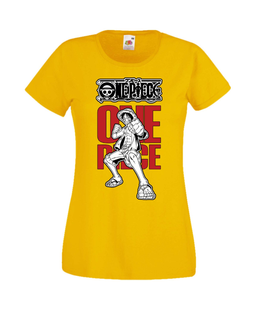 Дамска Тениска Anime Manga One Piece 04 Дамска Тениска Anime Manga One Piece 04