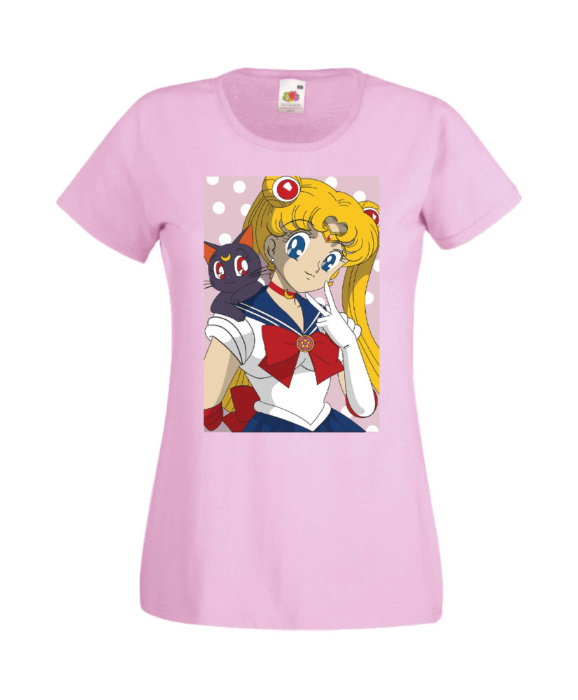 Дамска Тениска Anime Manga Sailor Moon 02 Дамска Тениска Anime Manga Sailor Moon 02