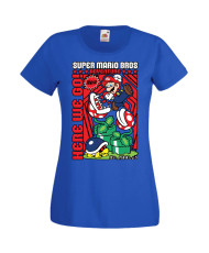 Дамска Тениска Anime Manga Super Mario Bros