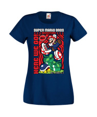 Дамска Тениска Anime Manga Super Mario Bros